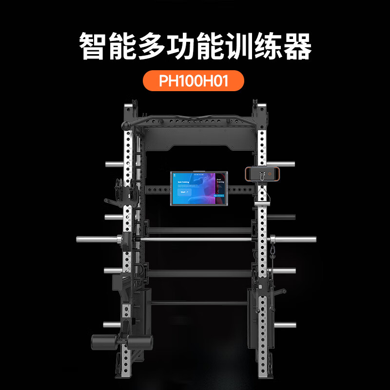 GYMGEST商用健身运动器械深蹲飞鸟训练坐姿高拉训练器 源动智慧 智能多功能训练器PH100H01